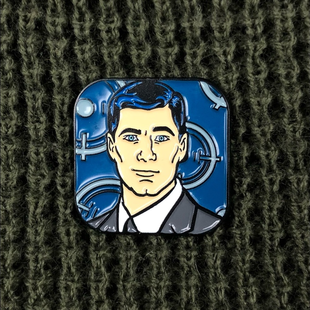Archer Enamel Pin